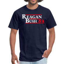 Load image into Gallery viewer, Ronald Reagan 1984 Retro Vintage Presidential Campaign Unisex Classic T-Shirt - navy