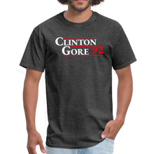 Load image into Gallery viewer, Bill Clinton 1992 Retro Vintage Presidential Campaign Unisex Classic T-Shirt - heather black