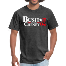 Load image into Gallery viewer, George W Bush 2004 Retro Vintage Presidential Campaign Unisex Classic T-Shirt - heather black