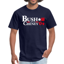 Load image into Gallery viewer, George W Bush 2004 Retro Vintage Presidential Campaign Unisex Classic T-Shirt - navy
