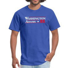 Load image into Gallery viewer, George Washington John Adams 1788 Retro President Campaign Unisex Classic T-Shirt - royal blue