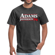 Load image into Gallery viewer, John Adams Thomas Jefferson 1796 Retro President Campaign Unisex Classic T-Shirt - heather black