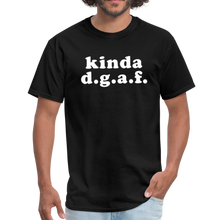 Load image into Gallery viewer, Funny kinda dgaf Sarcastic Unisex Classic T-Shirt - black