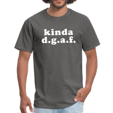 Load image into Gallery viewer, Funny kinda dgaf Sarcastic Unisex Classic T-Shirt - charcoal