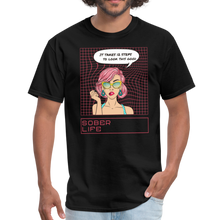 Load image into Gallery viewer, It Takes 12 Steps To Look This Good Sober Unisex Classic T-Shirt - black