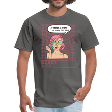 Load image into Gallery viewer, It Takes 12 Steps To Look This Good Sober Unisex Classic T-Shirt - charcoal