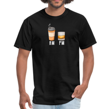 Load image into Gallery viewer, Morning Coffee, Evening Whiskey Coffee Whiskey Drinker Unisex Classic T-Shirt - black