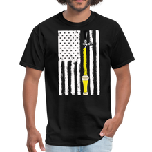 Load image into Gallery viewer, Craft Beer American Flag USA, 4th July Brewery Unisex Classic T-Shirt - black