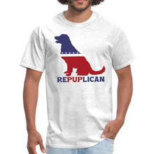 Load image into Gallery viewer, Republican Conservative Dog Owner Repuplican Unisex Classic T-Shirt - light heather gray