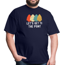 Load image into Gallery viewer, Let's Get To The Point, Arrowhead Hunter, Artifact Collector Unisex Classic T-Shirt - navy