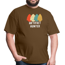 Load image into Gallery viewer, Artifact Hunter, Arrowhead Collector Unisex Classic T-Shirt - brown