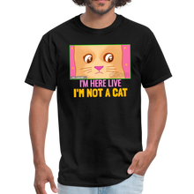 Load image into Gallery viewer, Lawyer Cat Meme, I'm Not a Cat Meme Unisex Classic T-Shirt - black