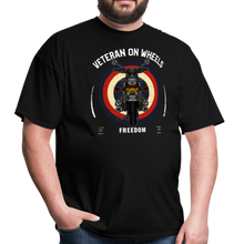 Load image into Gallery viewer, Military Veteran Biker Military Motorcycle Rider Gift Unisex Classic T-Shirt - black