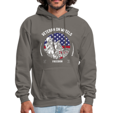 Load image into Gallery viewer, Military Veteran Biker Military Motorcycle Rider Gift Hoodie - asphalt gray