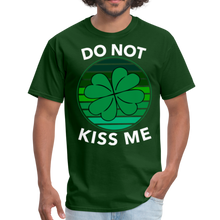 Load image into Gallery viewer, Saint Patrick's Day Do Not Kiss Me Unisex Classic T-Shirt - forest green