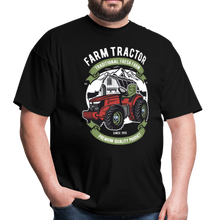 Load image into Gallery viewer, Farm Tractor Fresh Farming Unisex Classic T-Shirt - black
