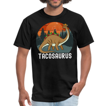 Load image into Gallery viewer, Tacosaurus Cinco de Mayo Funny Taco Dinosaur Unisex Classic T-Shirt - black