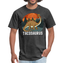 Load image into Gallery viewer, Tacosaurus Cinco de Mayo Funny Taco Dinosaur Unisex Classic T-Shirt - heather black