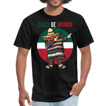Load image into Gallery viewer, Dabbing Mexican Poncho Cinco De Mayo Funny Cinco De Drinko Unisex Classic T-Shirt - black