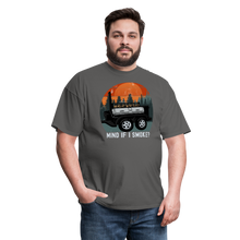 Load image into Gallery viewer, Mind If I Smoke, Funny BBQ Smoker and Grilling Unisex Classic T-Shirt - charcoal