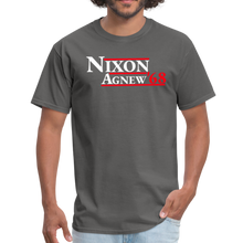 Load image into Gallery viewer, Richard Nixon 1968 Retro Vintage Presidential Campaign Unisex Classic T-Shirt - charcoal
