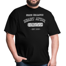 Load image into Gallery viewer, State Champion Heart Attack Survivor 2021 Unisex Classic T-Shirt - black