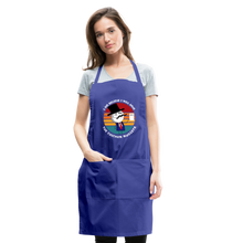 Load image into Gallery viewer, I do believe I will have the chicken nuggets Adjustable Apron - royal blue