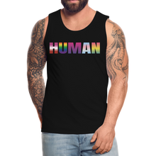 Load image into Gallery viewer, Human Men’s Premium Pride Tank Top - black