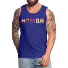 Load image into Gallery viewer, Human Men’s Premium Pride Tank Top - royal blue
