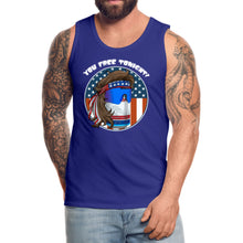 Load image into Gallery viewer, You Free Tonight ? 4th of July Beer Can Men’s Premium Tank