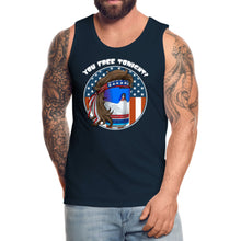 Load image into Gallery viewer, You Free Tonight ? 4th of July Beer Can Men’s Premium Tank