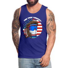 Load image into Gallery viewer, You Free Tonight ? 4th of July Beer Can Men’s Premium Tank