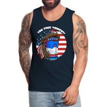 Load image into Gallery viewer, You Free Tonight ? 4th of July Beer Can Men’s Premium Tank