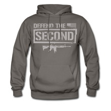 Load image into Gallery viewer, Patriotic Defend The Second 2nd Amendment Hoodies Unisex - asphalt gray