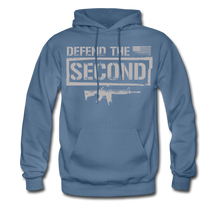 Load image into Gallery viewer, Patriotic Defend The Second 2nd Amendment Hoodies Unisex - denim blue