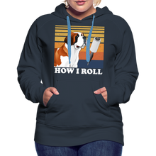 Load image into Gallery viewer, Women’s Premium Hoodie - navy