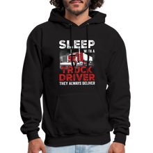 Load image into Gallery viewer, Offensive Sarcastic Trucker Saying Hoodie - black