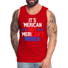 Load image into Gallery viewer, Funny 4th of July Men’s Premium Tank - red