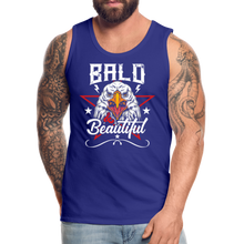 Load image into Gallery viewer, 4th Of July Bald And Beautiful Eagle Men’s Premium Tank - royal blue