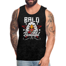 Load image into Gallery viewer, 4th Of July Bald And Beautiful Eagle Men’s Premium Tank - charcoal grey