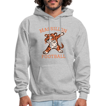 Load image into Gallery viewer, Massillon Ohio Football Dabbing Tigers Men's Hoodie - heather gray