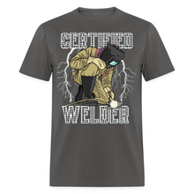 Load image into Gallery viewer, Retro Style Funny Welding Certified Welder Unisex T-Shirt