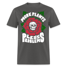 Load image into Gallery viewer, More Plants Less Problems House Plant Unisex T-Shirt - charcoal