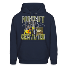 Load image into Gallery viewer, Forklift Certified Hoodie - navy