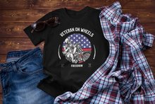 Load image into Gallery viewer, Military Veteran Biker Military Motorcycle Rider Gift Unisex Classic T-Shirt