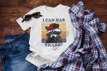 Load image into Gallery viewer, Cute Raccoon, I Can Has Trash? Funny Meme Unisex Classic T-Shirt