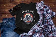 Load image into Gallery viewer, Military Veteran Biker Military Motorcycle Rider Gift Unisex Classic T-Shirt