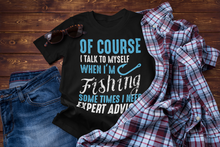 Load image into Gallery viewer, Funny Fishing Expert Unisex Classic T-Shirt