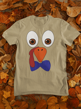 Load image into Gallery viewer, Funny Thanksgiving 7 Cute Turkey Face Unisex T-Shirt - E.G. Supplies, LLC