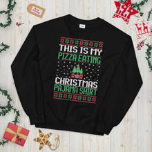 Load image into Gallery viewer, Pizza Ugly Christmas Sweater